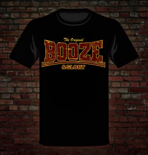 Image of Booze & Glory Classic Tshirt Black