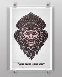 "YOUR GRAVE IS NOT HERE" PRINT  - LOCKDOWN SERIES I