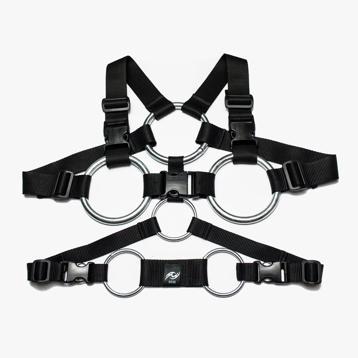 Image of TACTICAL HARNESS A01 - BLACK