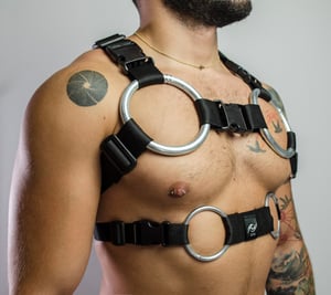 Image of TACTICAL HARNESS A01 - BLACK