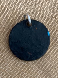 Image 2 of 70s YES BRAZIL SOUVENIR LEATHER PENDANT