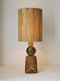 Early Totem Table Lamp by Bernard Rooke, England 1960s