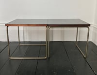 Image 2 of Pair of Side Tables by Pierre Guariche for Steiner, France 1950s (Reserved)