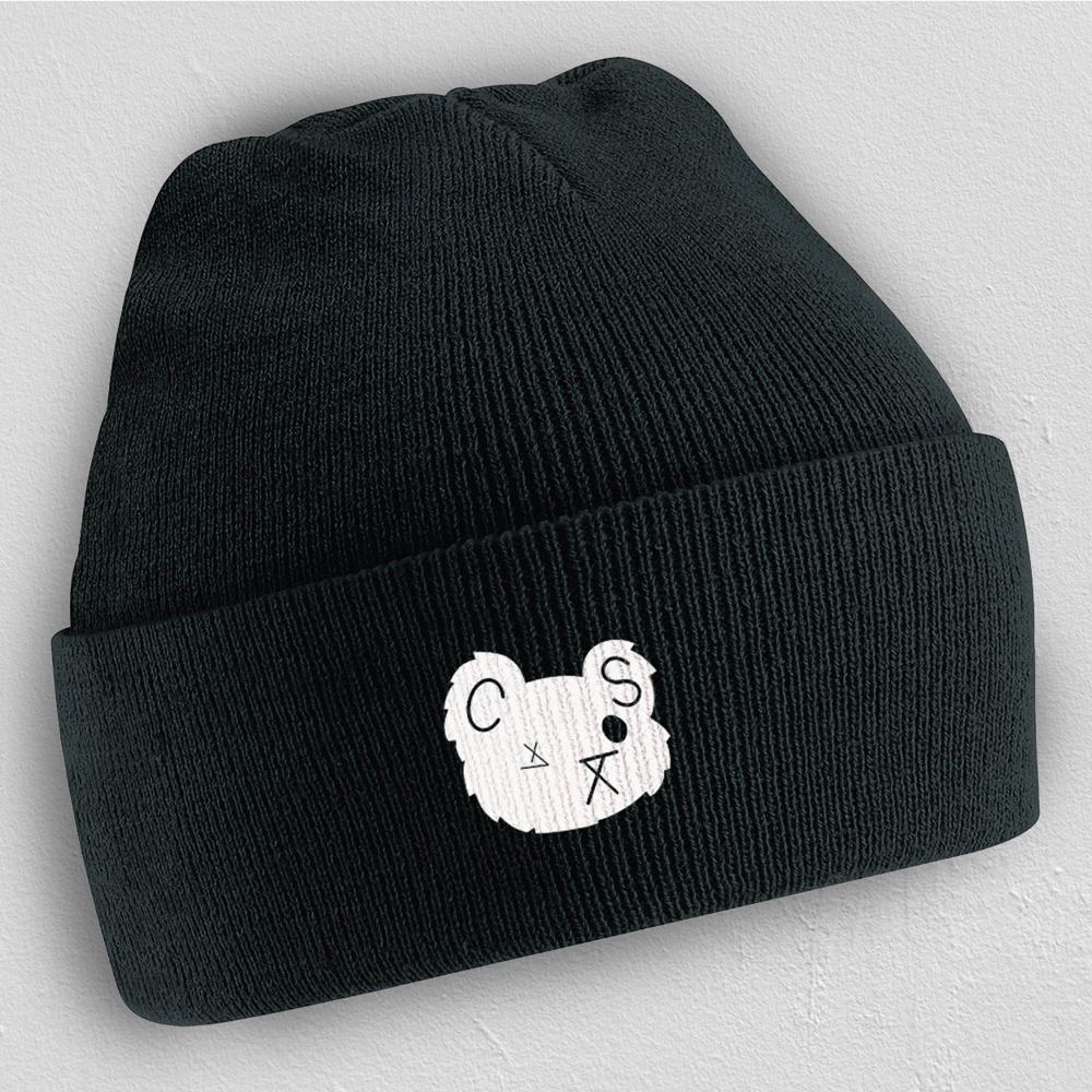 unisex beanie // bear logo