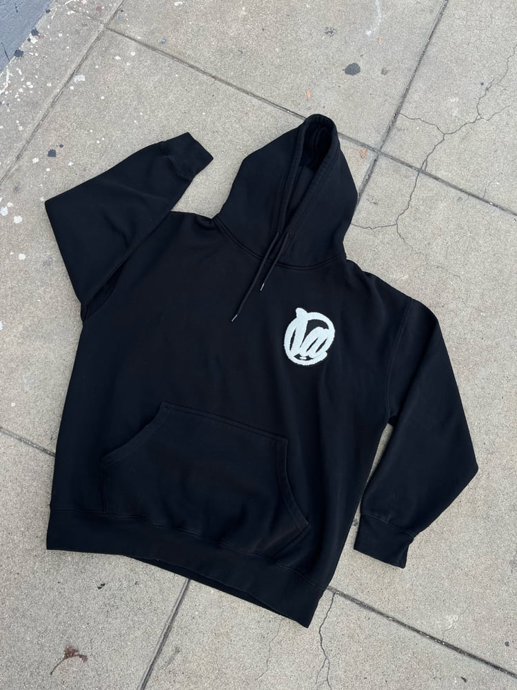 Image of @La X Chenille Hoodie 