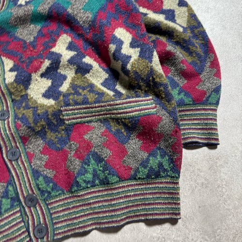 Image of 1990s Missoni Sport Cardigan, Size XXL