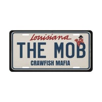Image 1 of The Mob (Crawfish Mafia) Vanity license plate