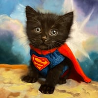 Image 1 of “Super Mew" Original painting