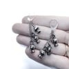 Persephone earring pair in sterling silver