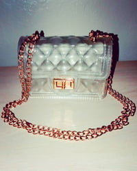 Image 4 of Clear Mini Jelly Handbag