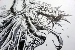 "Eldritch Horror Dragon" Smaugust 2020 (Original Art)