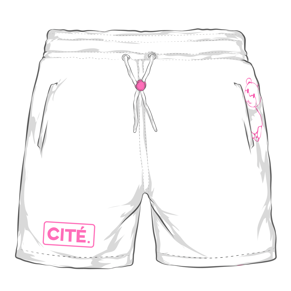 Short Blanc BoxLogo [Cité.] 