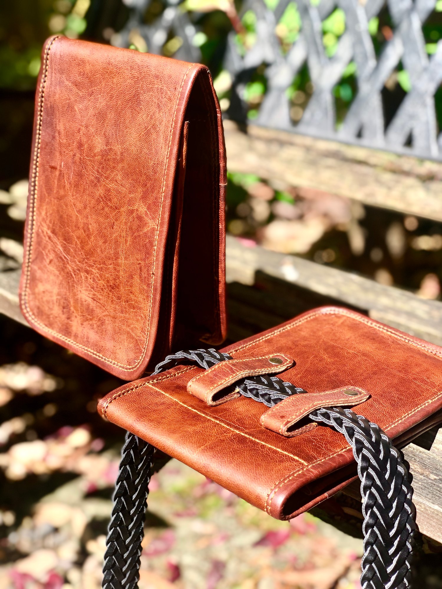 Custom leather 2025 belt pouch