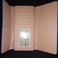 Image 3 of Blue Quilted Fashion Wallet