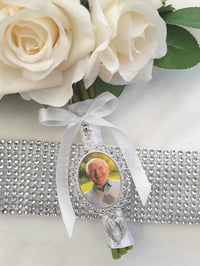 Personalised Large Bridal Bouquet Photo Memory Charm
