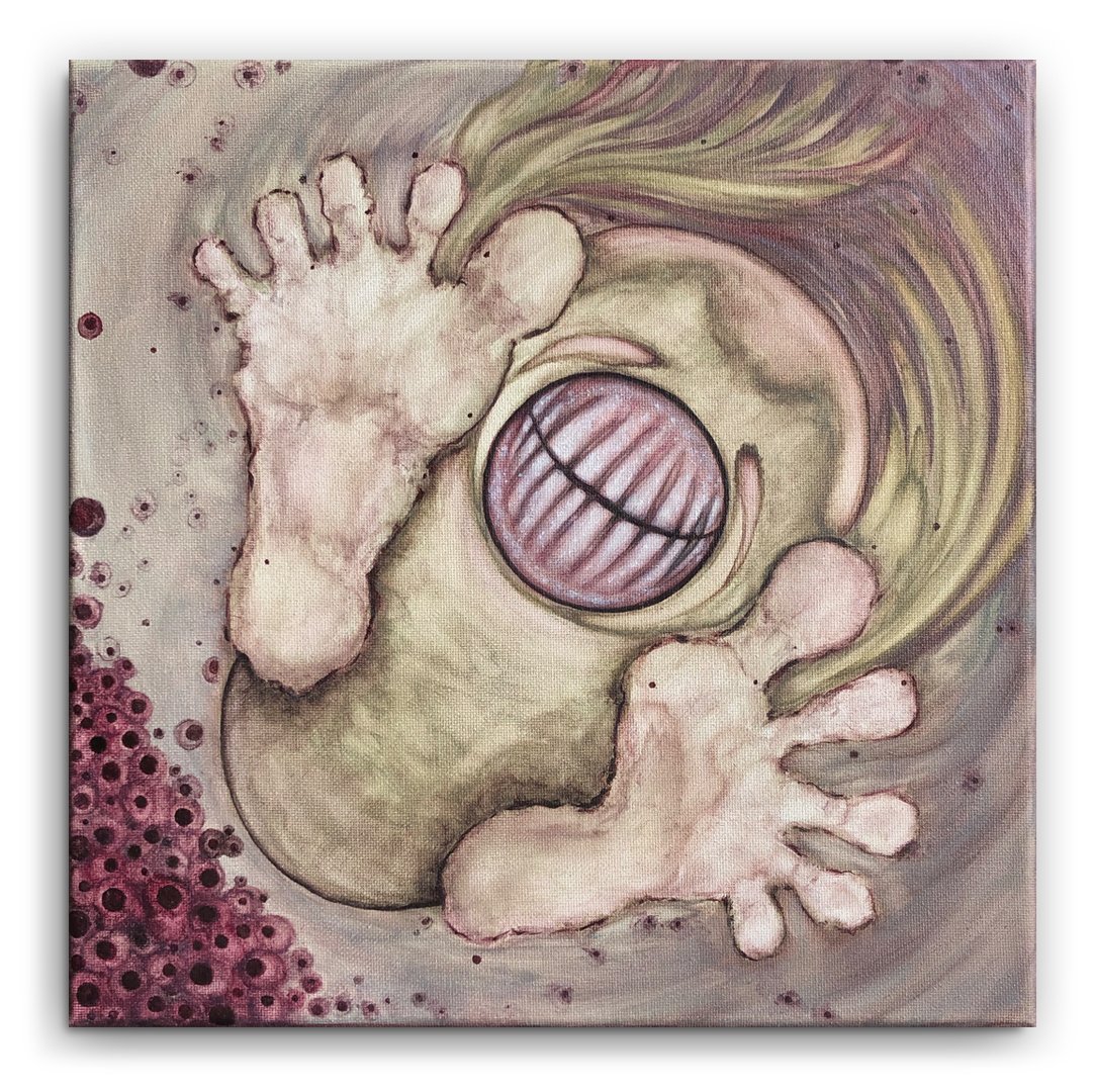 Image of 3. "Play" (2021) by Lisa Kwon @burnteyesblahg_doodles