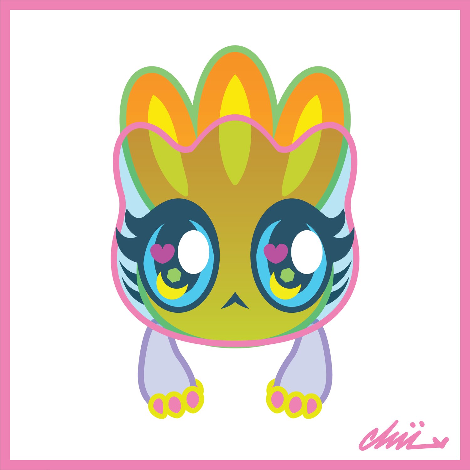 Image of 08. “Mimitrio” (2021) by Reneé Virgo @chiibot