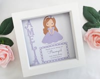 Image 1 of Thank you for being our Flowergirl Frame,Flowergirl gift,Flowergirl thank you gift