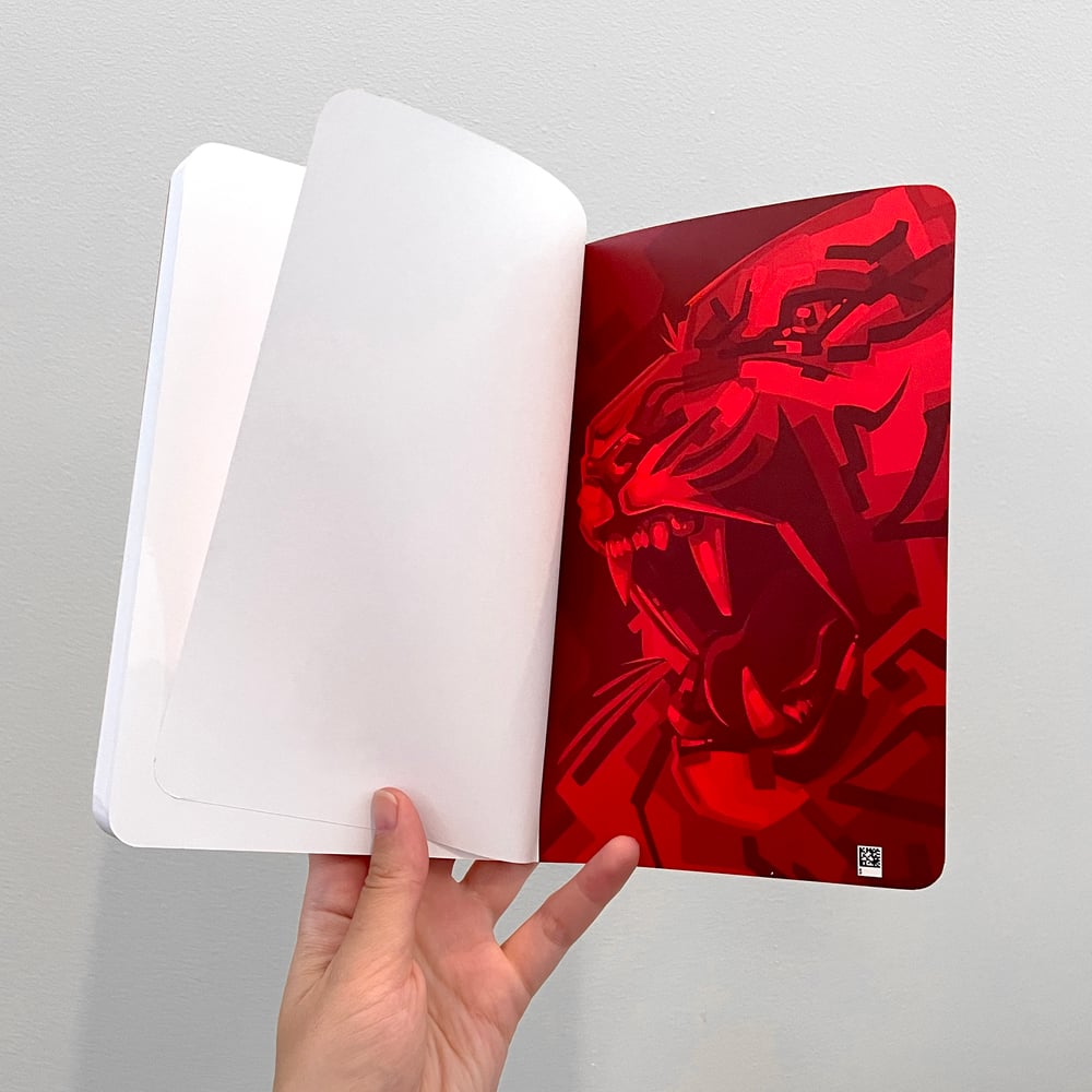 Soft-Cover Sketchbook - Tiger