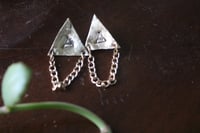Image 2 of Triangle tribe Earrings 