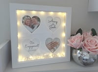Image 2 of Personalised Engagement Frame,Engagement Gift, LED Engagement Frame