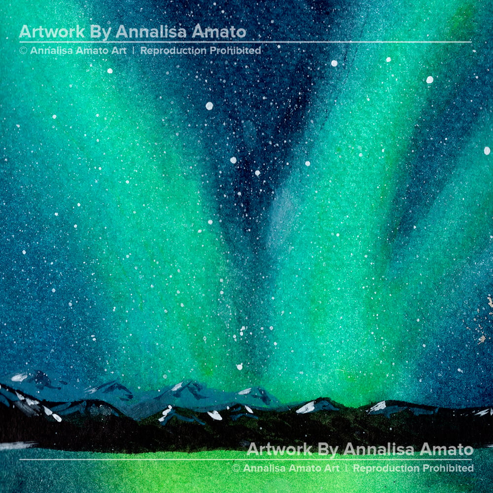 Aurora Borealis  - Artwork  - Limited Edition Prints