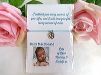 Image 2 of Personalised Baby Loss Cord Bracelet,Baby Remembrance Bracelet,Miscarriage Bracelet,Baby loss gift