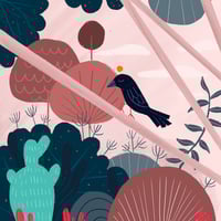 Image 2 of Cute Black Bird