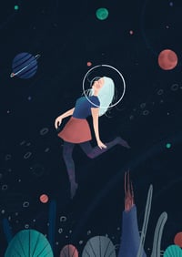 Image 2 of Girl Floating