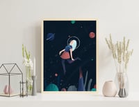 Image 3 of Girl Floating