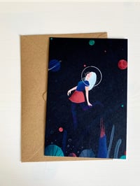 Image 5 of Set of 5 postcards - Fantasy girls