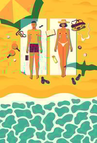 Image 2 of ' Summer time' Poster 