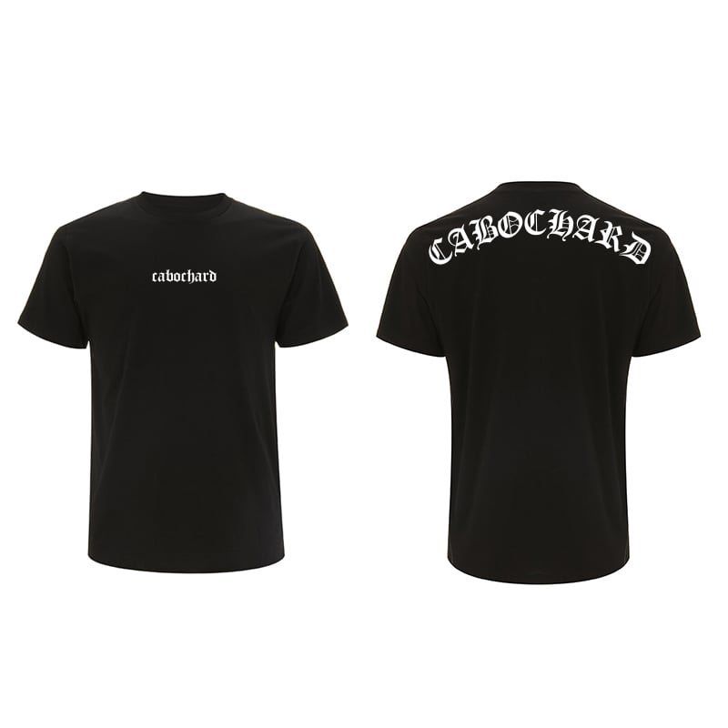 Image of TEE-SHIRT NOIR R/V - CABOCHARD
