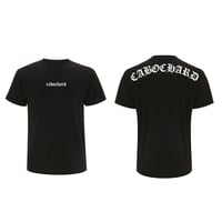 TEE-SHIRT  NOIR R/V - CABOCHARD 