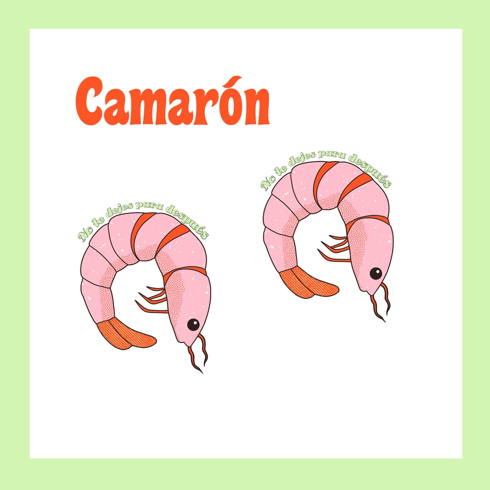 Image of Está Camarón earrings