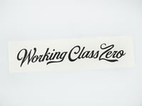 Tradition Script Transfer Sticker (BLACK)