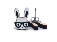 Image 2 of Bunny Earrings