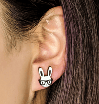 Image 3 of Bunny Earrings