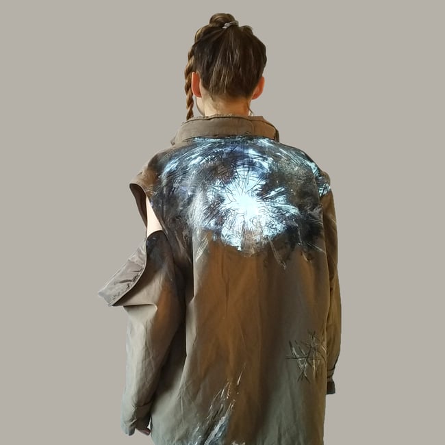 Reflective multipurpose jacket 'Ganymed'
