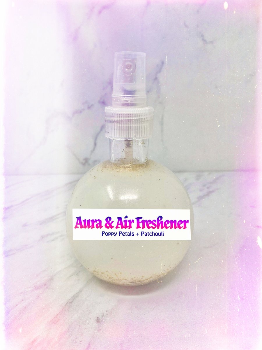 Image of Aura & Air Freshener | Poppy Petals + Patchouli