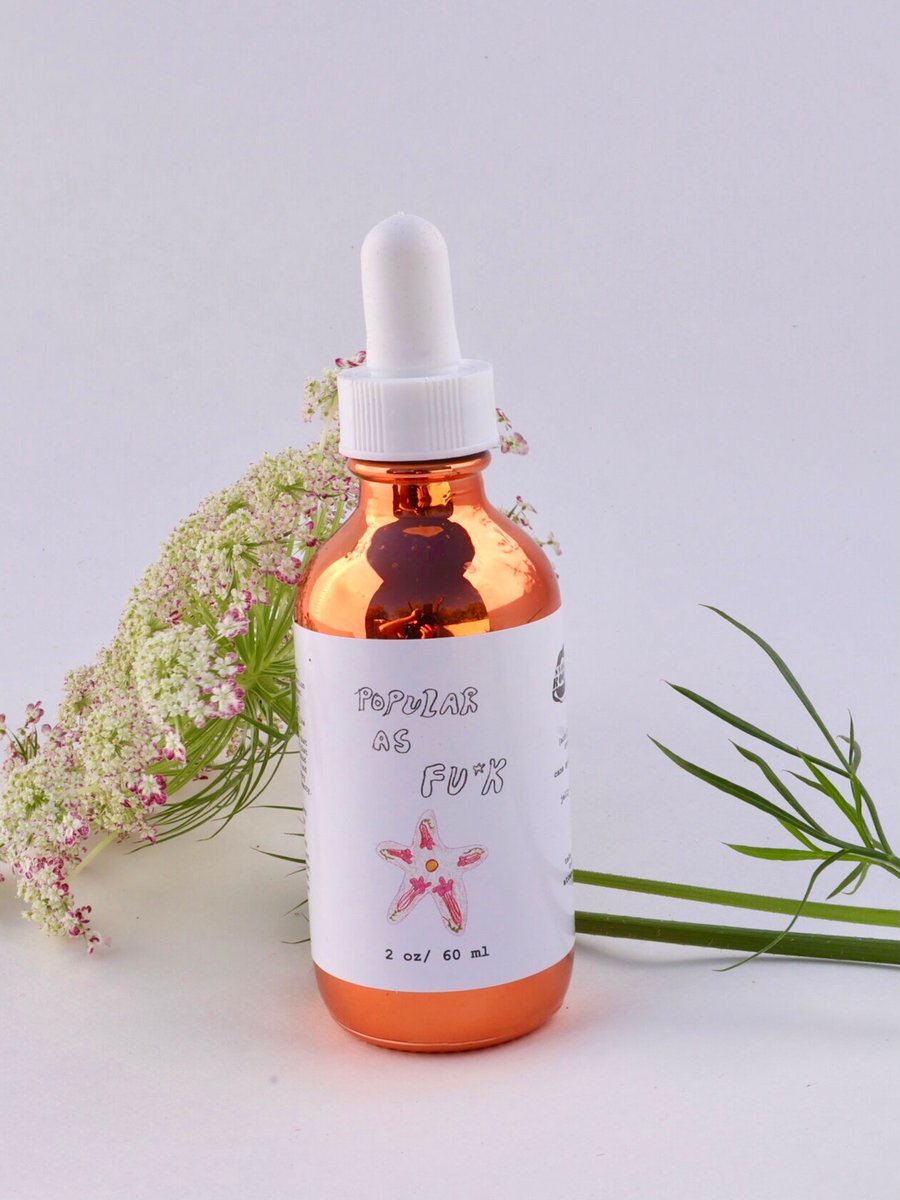 Image of POPULAR AS FU*K | Herbal Tincture for Social Anxiety Support