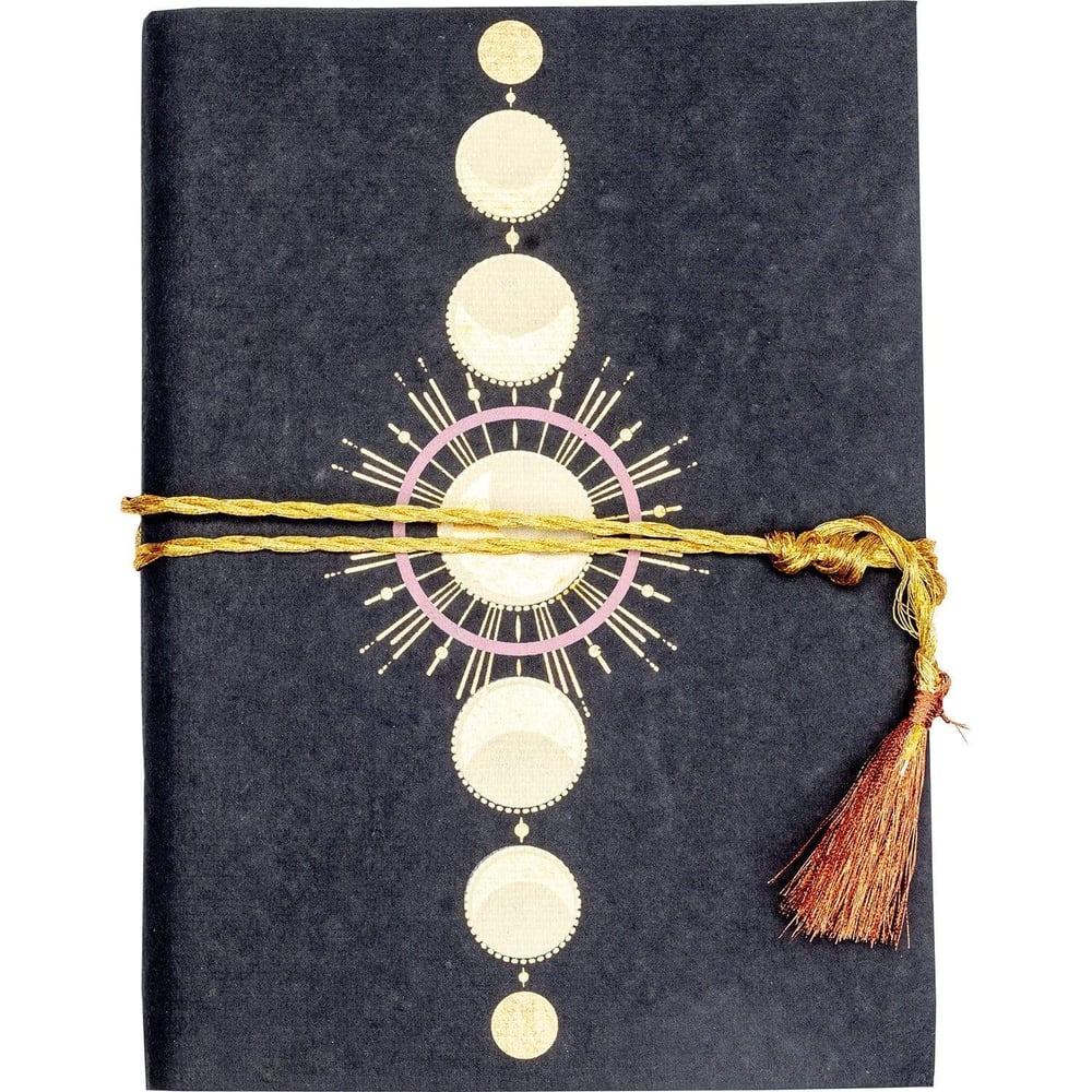 Image of Indukala Journal - Full Moon | FAIR TRADE, ECO-FRIENDLY