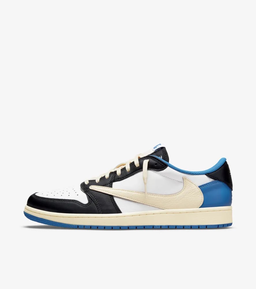 Image of Air Jordan x Fragment x Travis Scott 1 Low Mens OG