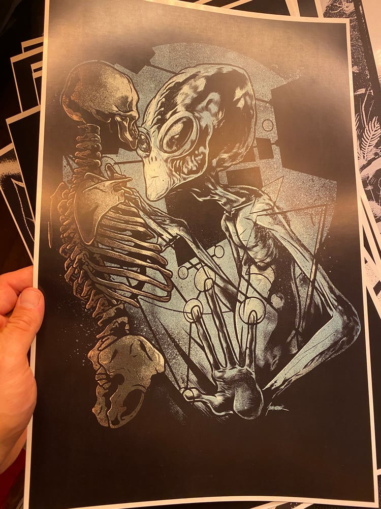 Image of First Contact 11 x 17 print