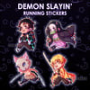 Running! Demon Slayin' Vinyl Stickers