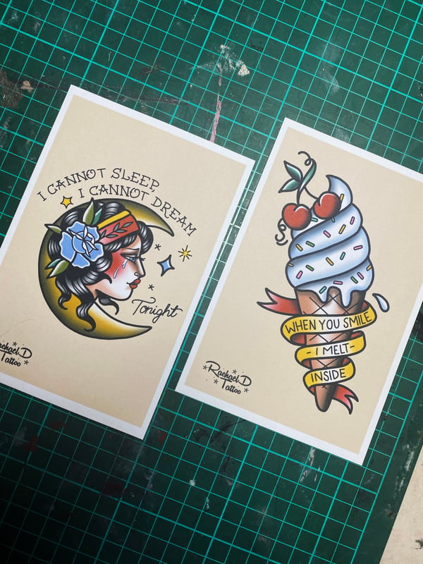 Image of Blink mini prints