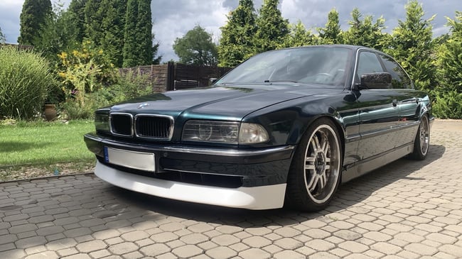 BMW E38 front bumper lip ACS style | Domokun Rari