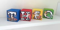 Image 5 of Paw Patrol Inspired Wood Name Blocks,Paw Patrol Blocks,Paw Patrol Centrepiece 