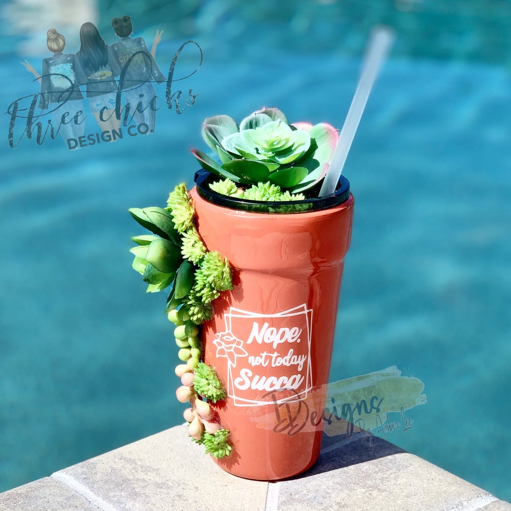 Image of Succulent tumbler 