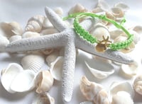 Image 3 of Beach Cord Bracelet, Starfish Bracelet,Beach Wish Bracelet,Beach Friendship Bracelet,Shell Bracelet